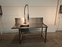 Input-output table dishwasher - 170x74 cm